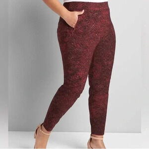 Lane Bryant | On the Go Slim Ankle , MidRise Pants | Sz 20